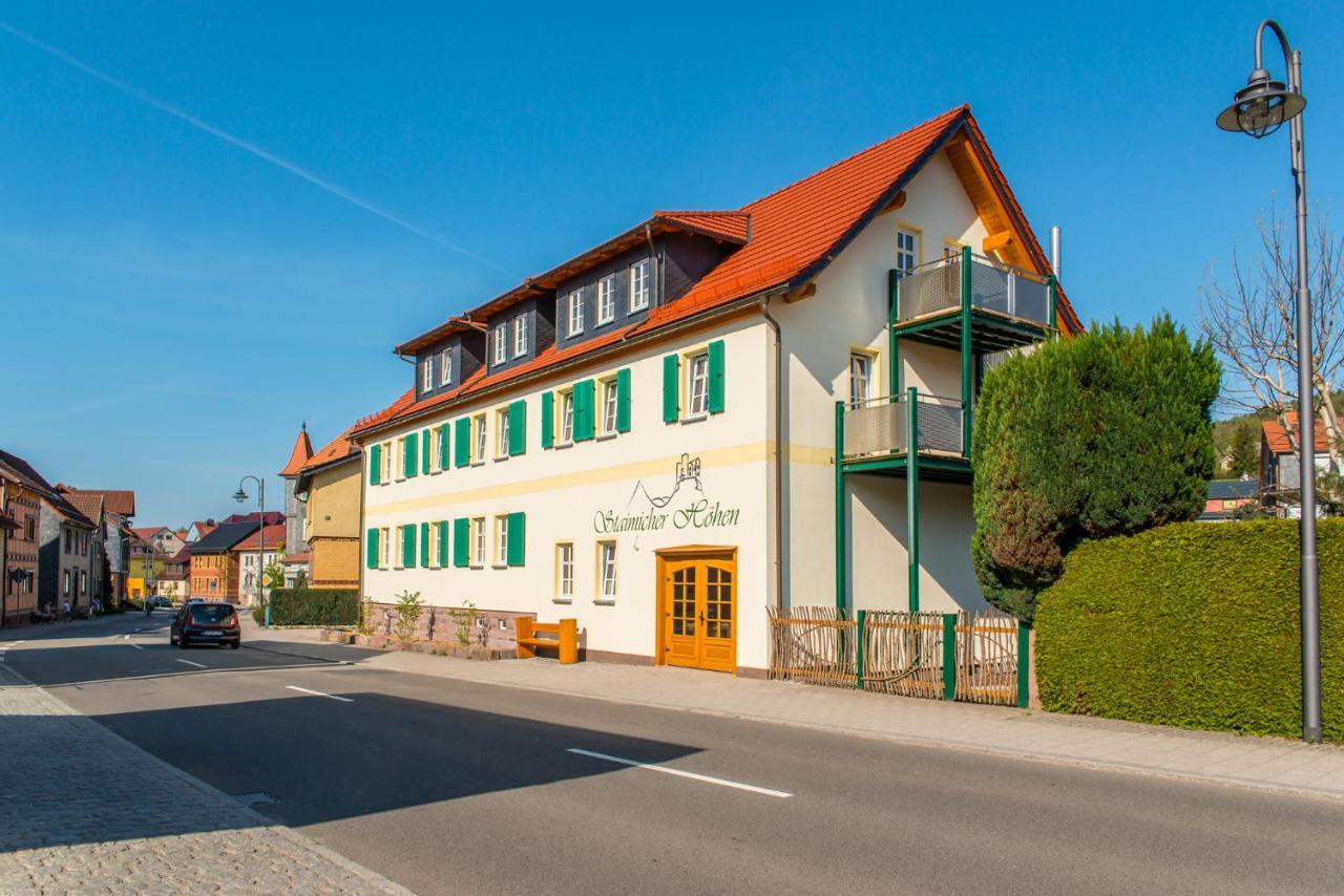 Staimicher Hoehen - Premium Appartements Kurort Steinbach-Hallenberg Экстерьер фото